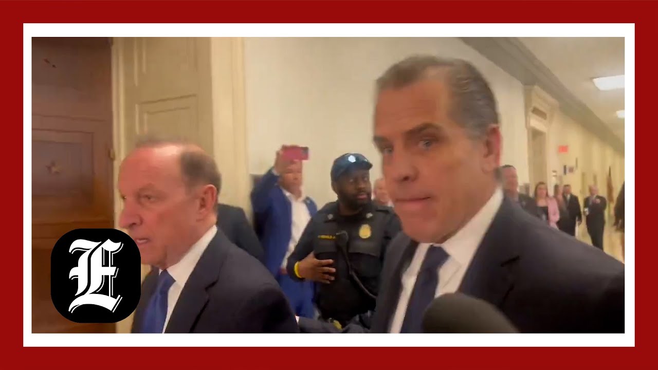 WATCH LIVE: Hunter Biden makes surprise appearance in House Oversight Committee hearing