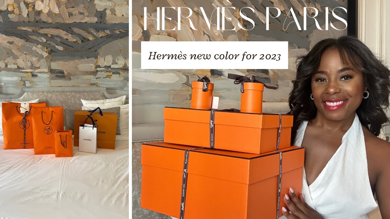 I GOT MY DREAM BAG IN PARIS FOR MY BIRTHDAY! HERM&Eacute;S + CHANEL + LOUIS VUITTON HAUL