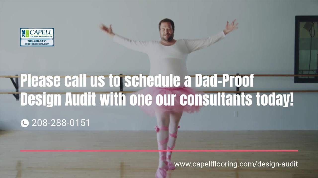 DAD Proof Floors - We offer them at Capell Flooring and Interiors #capellflooring #flooring