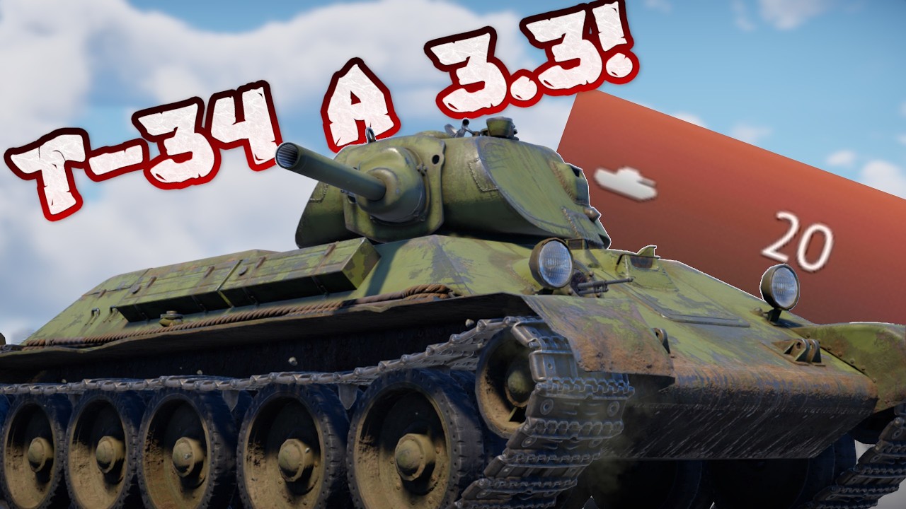 Un T-34 a 3.3: cosa potrebbe andare storto?