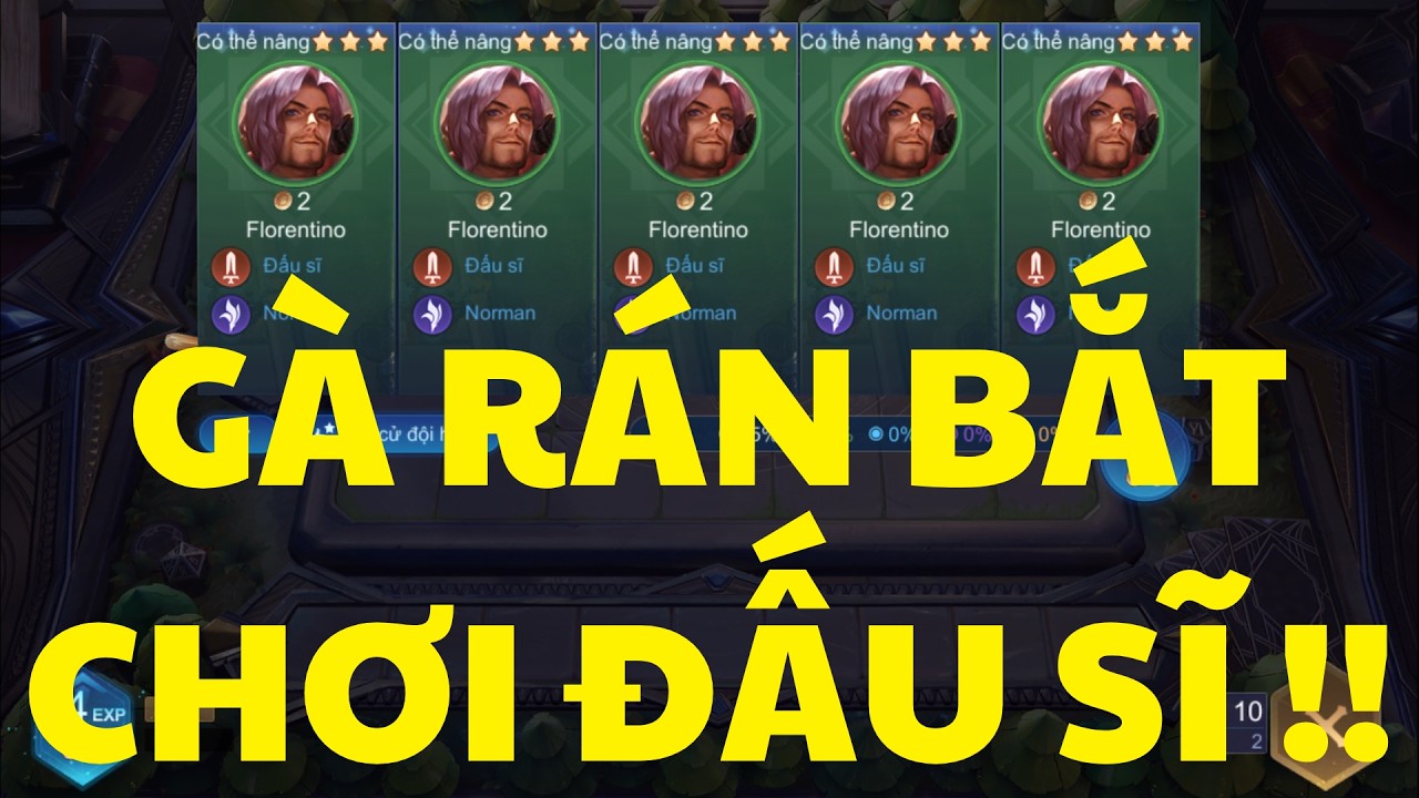 PHẢI LÀM GÌ KHI GÀ RÁN BẮT BẠN CHƠI ĐẤU SĨ ??? | CỜ LIÊN QUÂN SIZ