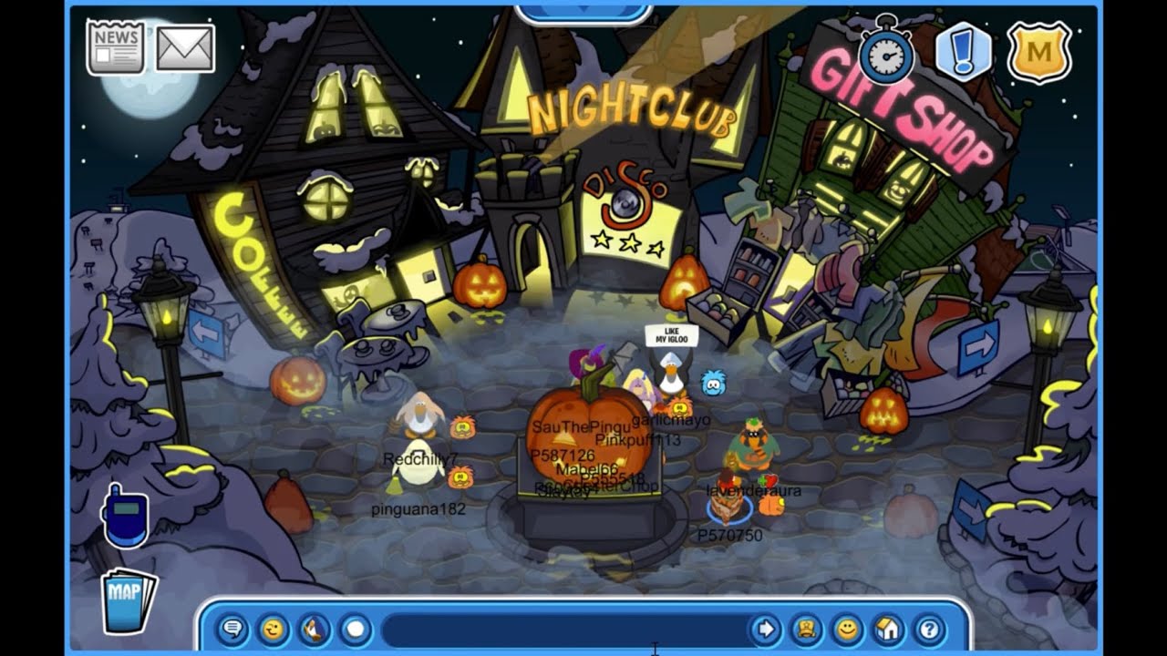 Halloween Party 2025! - Club Penguin Journey
