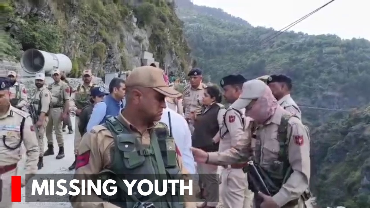Ramban: DIG Visits Mangerkote To Inspect Operation Of Tracing Missing Youth