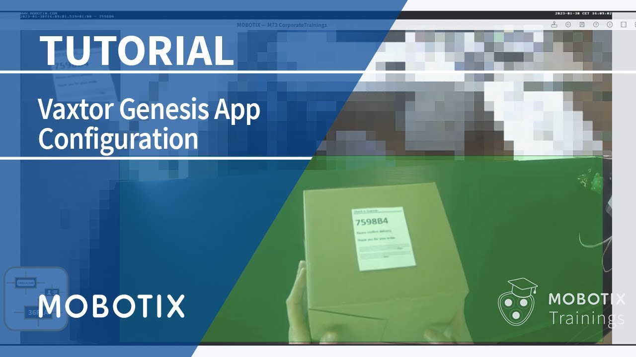 Vaxtor Genesis App Configuration
