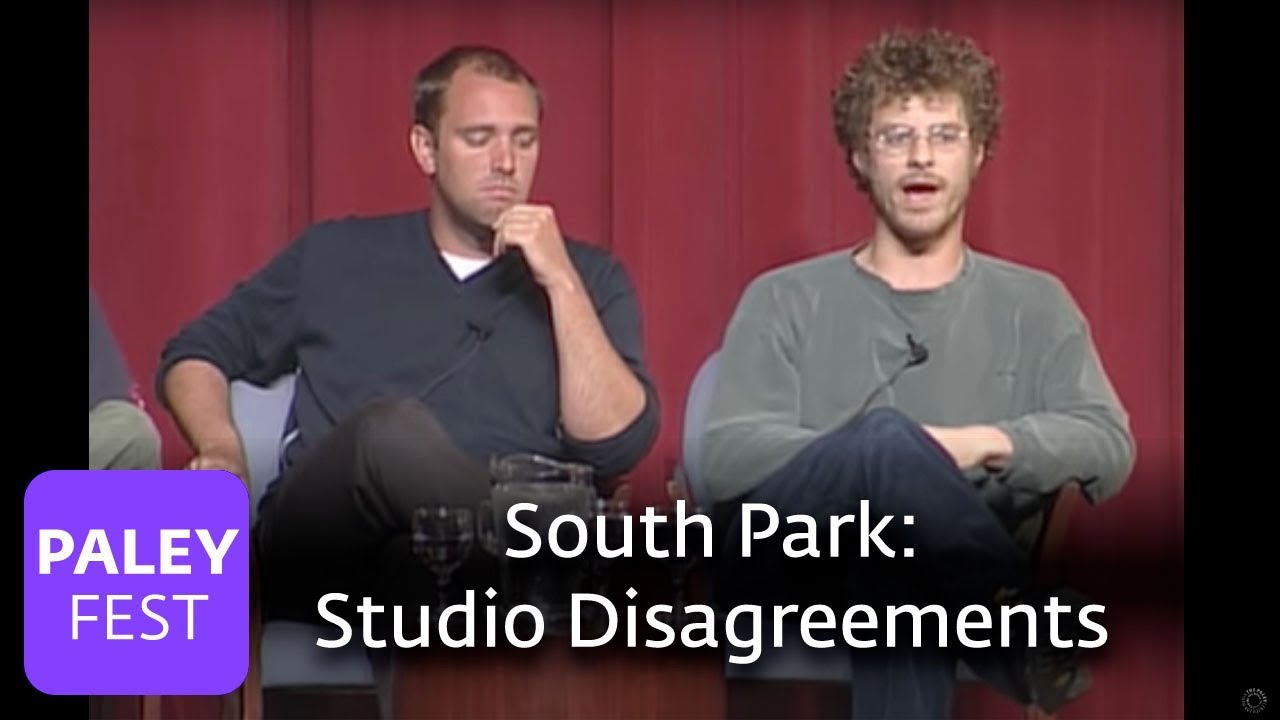 South Park - Matt Stone & Trey Parker on Disagreements with the Studio (Paley Center, 2000)