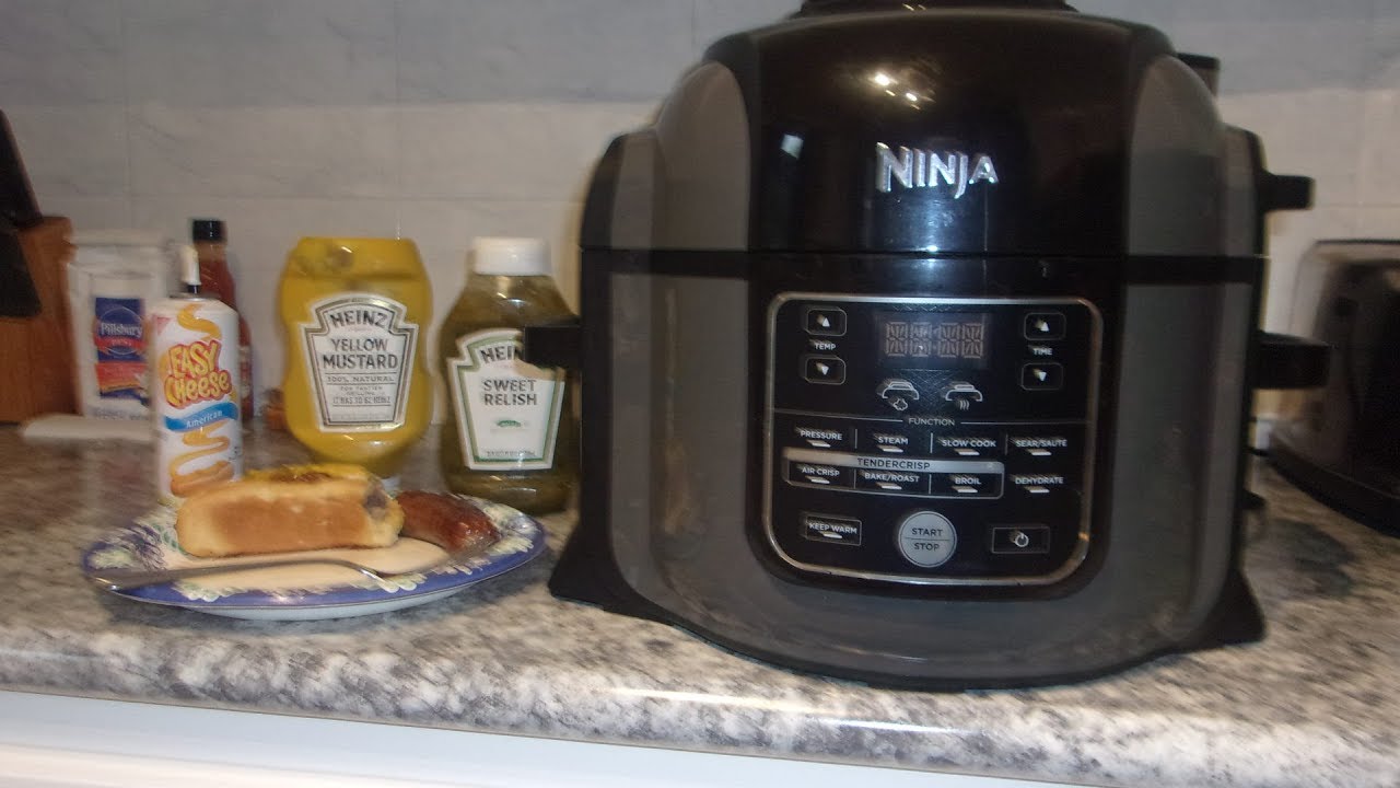 NINJA FOODi and BRATWURST