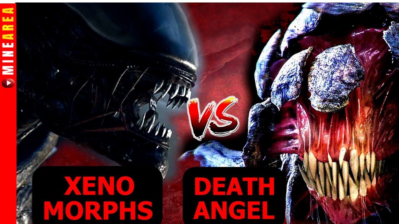 ถ้า Deathangel vs Xenomorph ใครจะชนะ จำลองสถานการณ์ #minearea #alien #quietplace