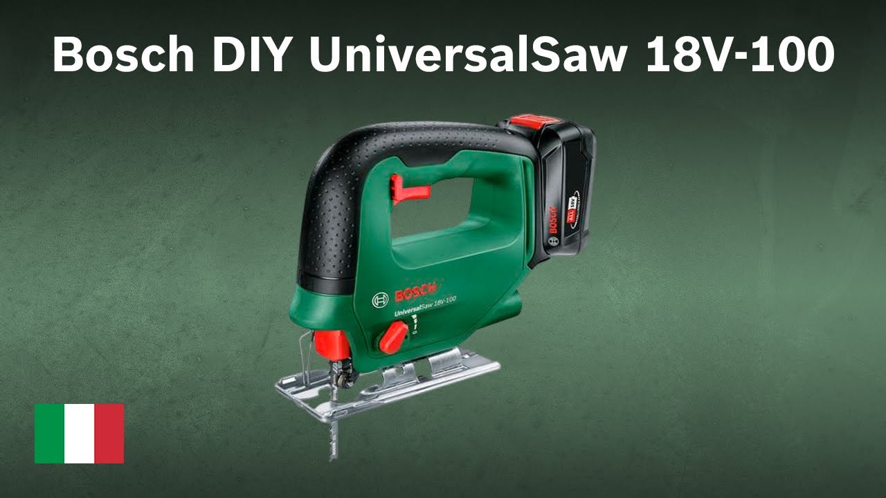 Seghetto alternativo a batteria Bosch DIY UniversalSaw 18V-100