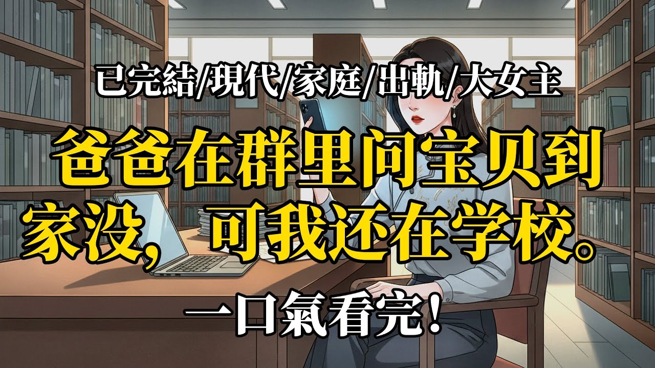 爸爸發錯群的1小時候，家裡三套房全歸我媽了