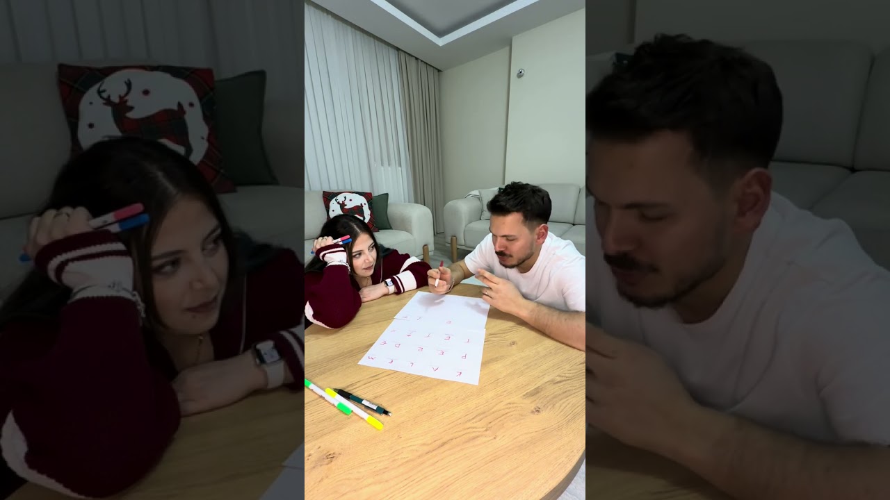 KOCAMLA KELİME BULMACA OYNUYORUZ