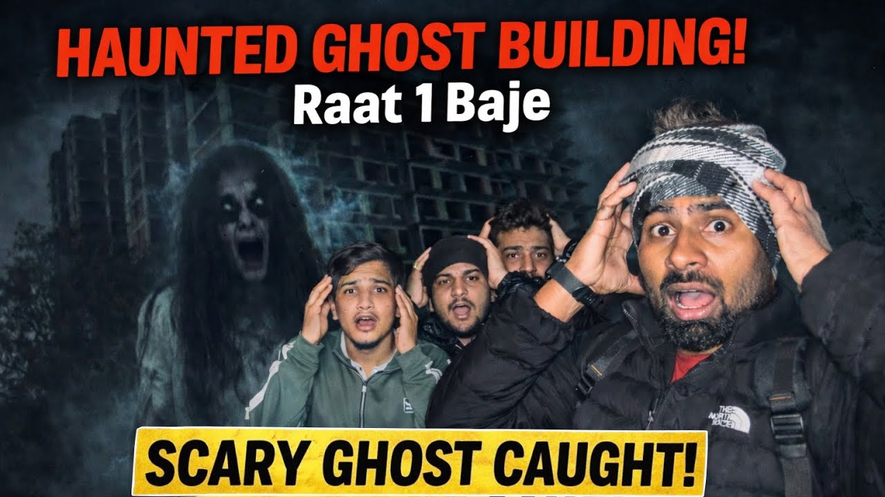 Gaanv ki sabse purani building mein ek raat! (Don't watch alone 😱) | bhutiya Building Me Raat 1 baje