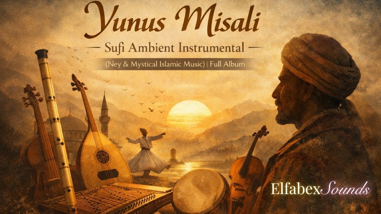 Yunus Misali | Sufi Ambient Instrumental (Ney & Mystical Islamic Music) | Full Album 4k