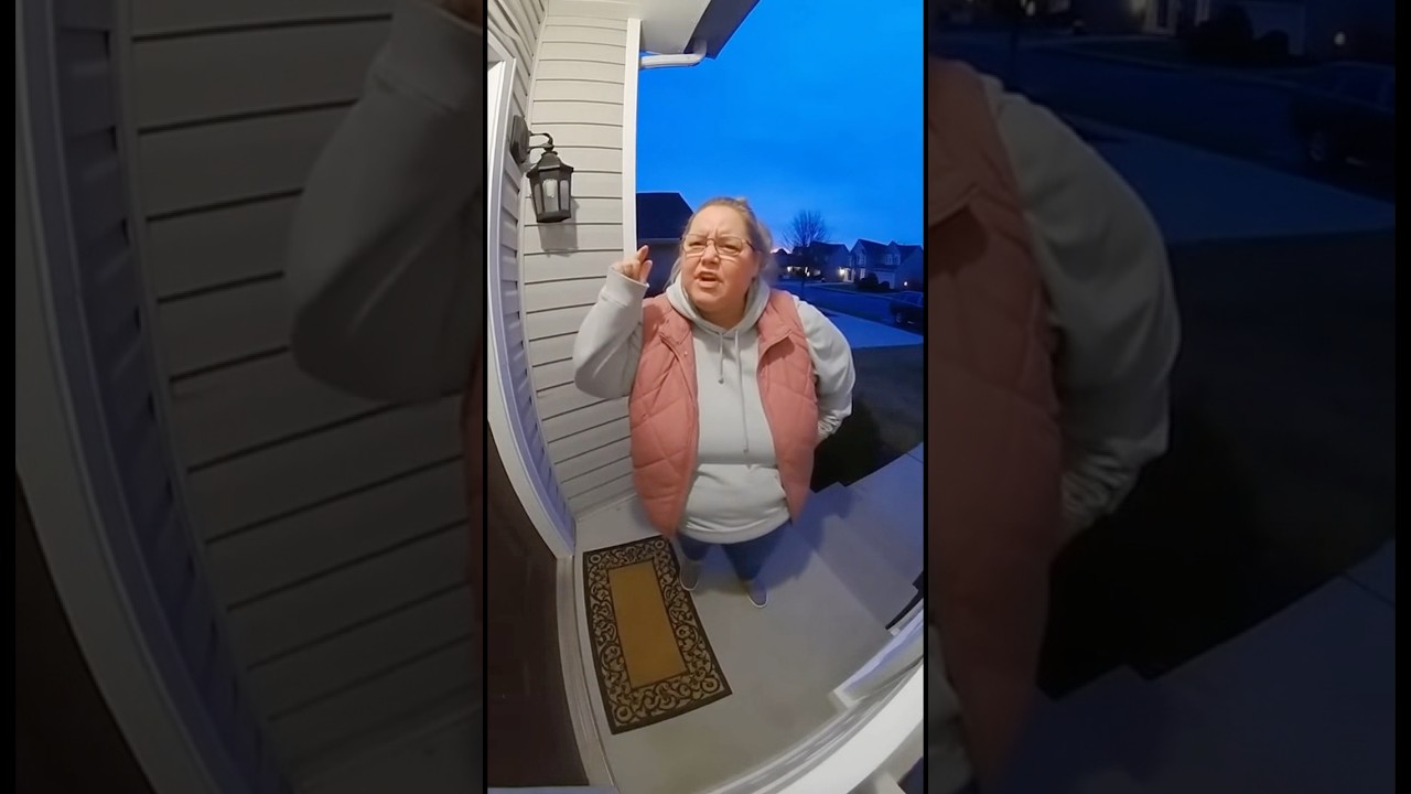 HOA Karen против Porch 🤣 #двернойзвонок #смешно #подписка #сумасшествие #вирусный