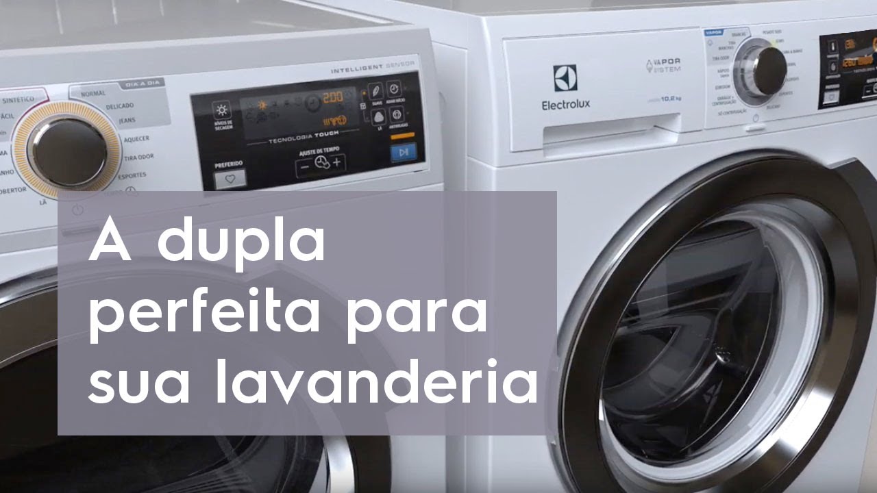 Lavadora LFE10 e Secadora SFE12: motivos para voc&ecirc; ter essa dupla