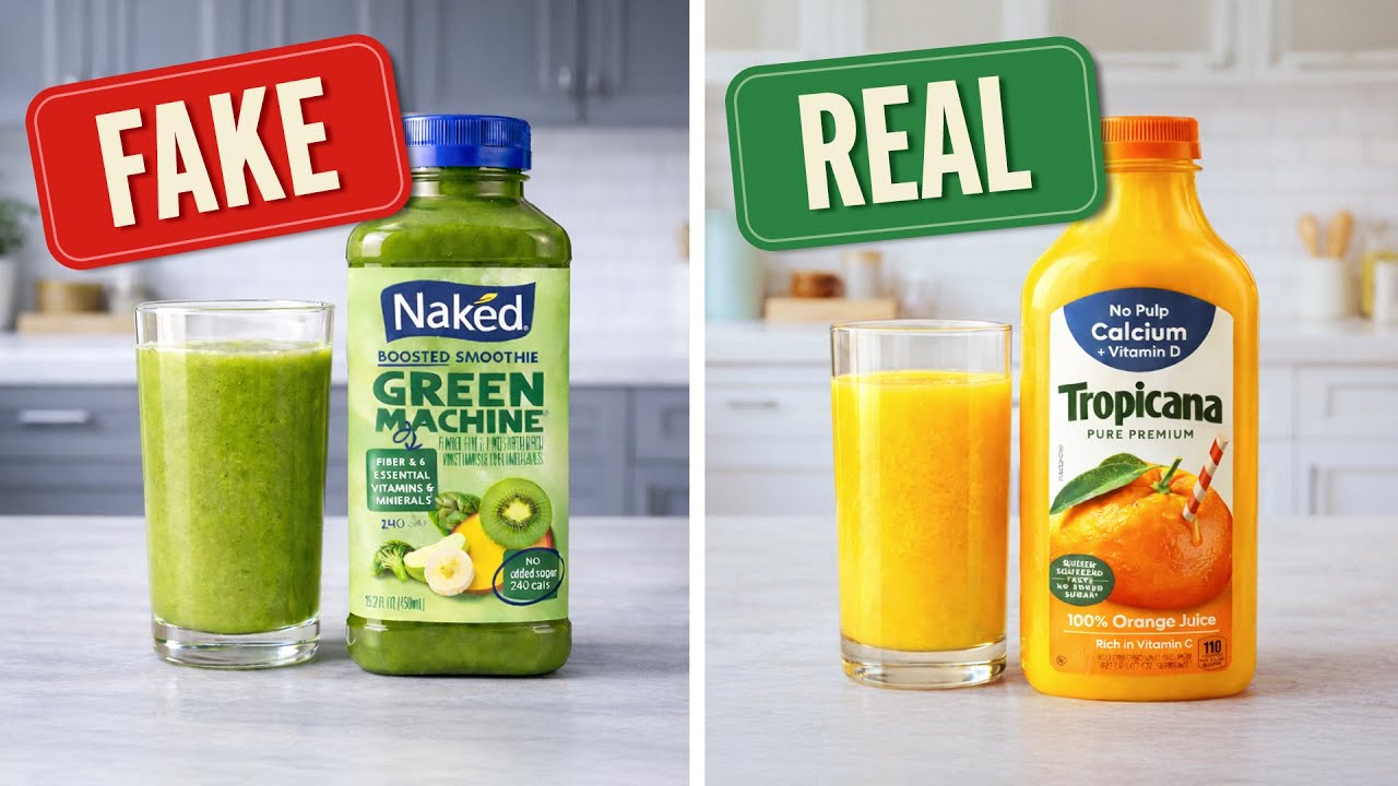 This Is NOT Healthy Juice (Even Though It Says Healthy)