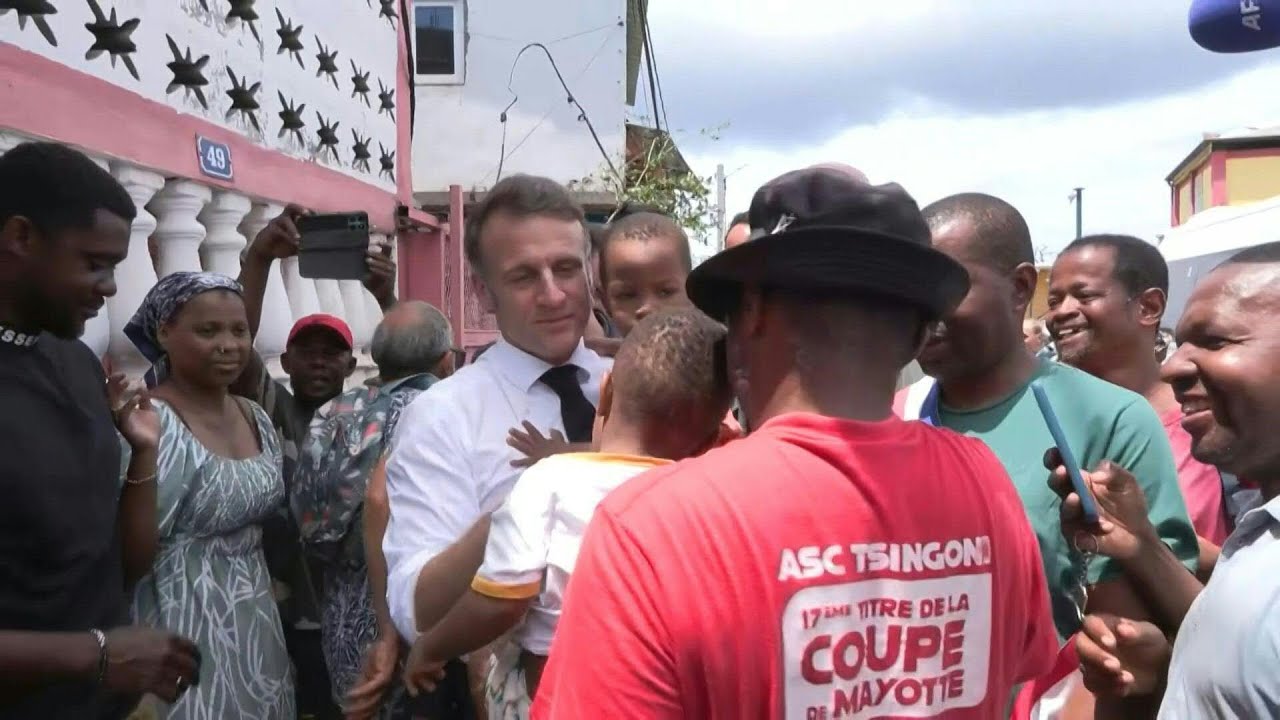 Mayotte: Macron meets exasperated residents of Tsingoni | AFP