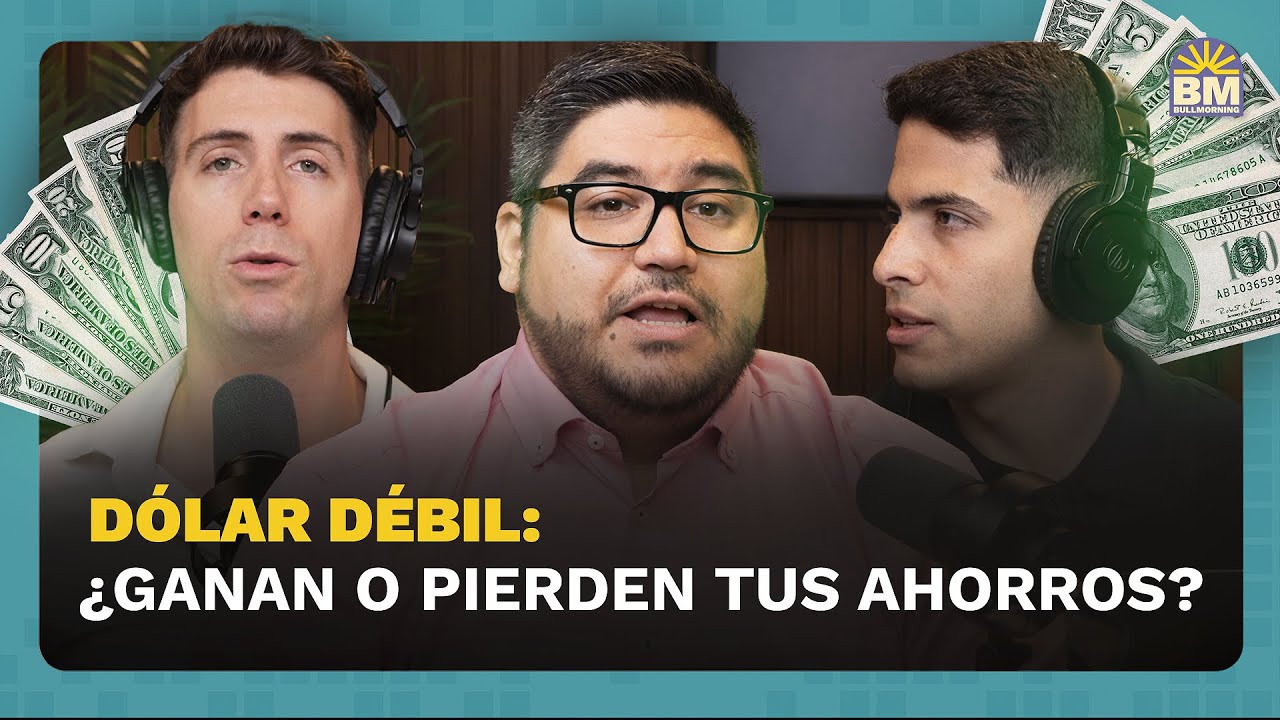 🤔📉 EL DÓLAR pierde valor: ¿COMPRAR, VENDER o ESPERAR? | #BullMorning