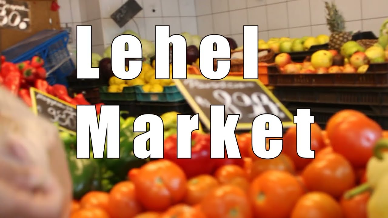 Lehel Market 4K | 2024 | Relax mode | Market | Shops | Food Shops | Meat | Fish | Vegetables |