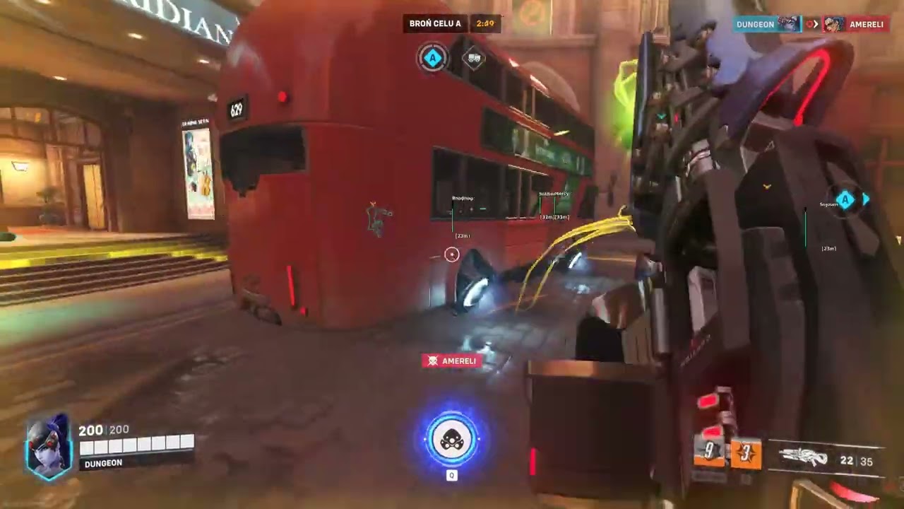 [OW2/RijiN] Widowmaker ESP+Triggerbot Gameplay