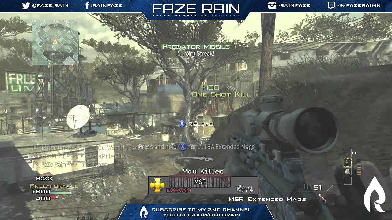 So I get on MW3..
