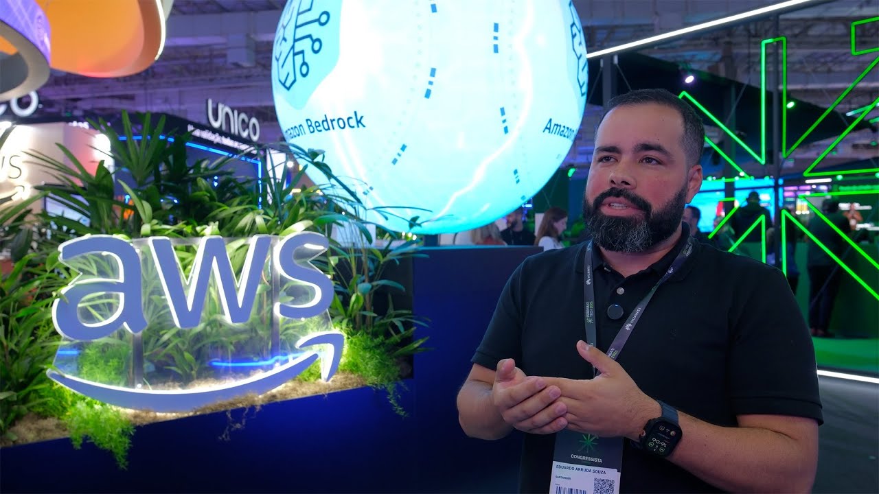 Eduardo Souza | AWS na FEBRABAN TECH 2025: A Revolução Financeira na Voz dos Clientes!