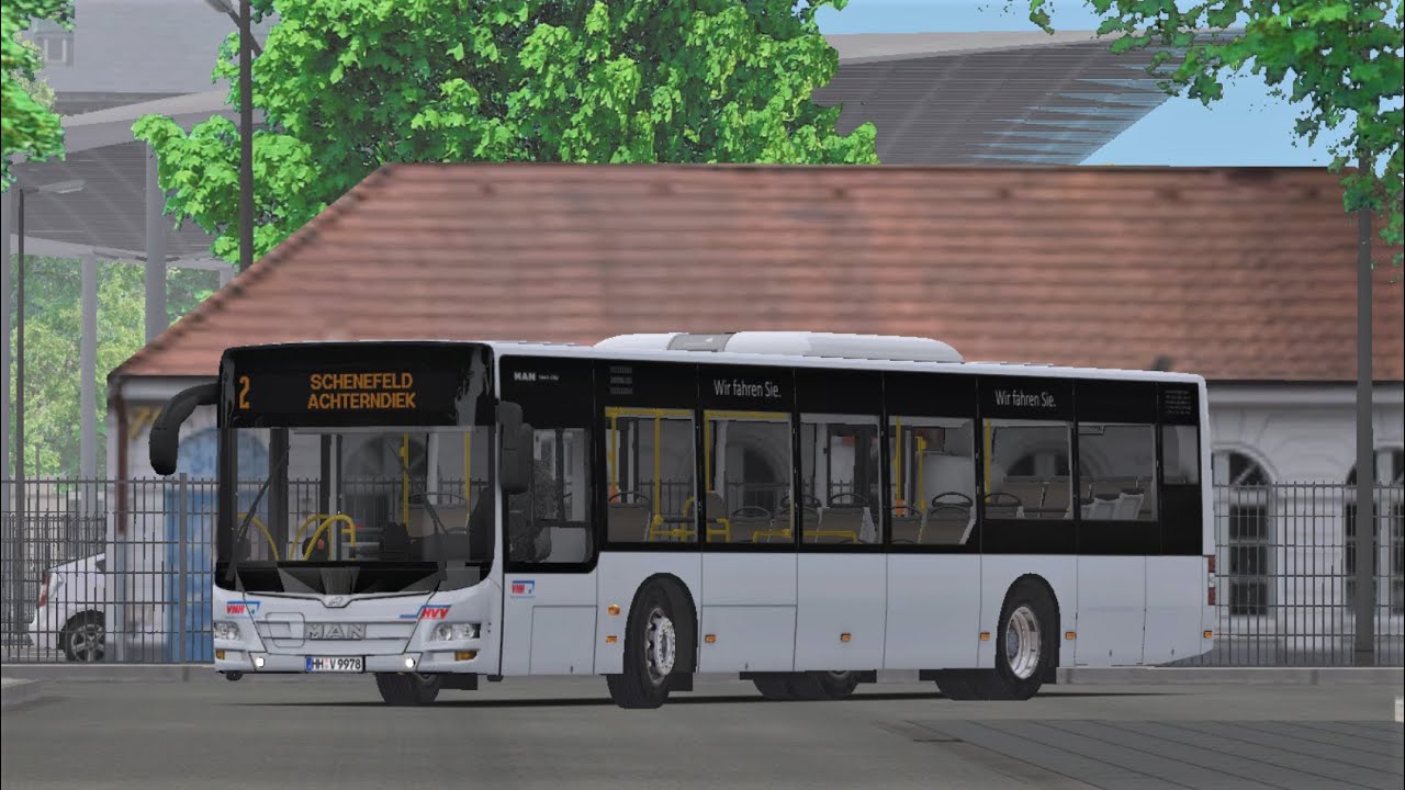 [OMSI 2] Hamburg Hafencity | VHH MAN NL273 A21 ZF Ecolife| Route 2