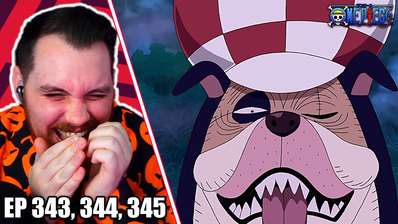 One Piece Episode 343, 344, 345 REACTION + REVIEW
