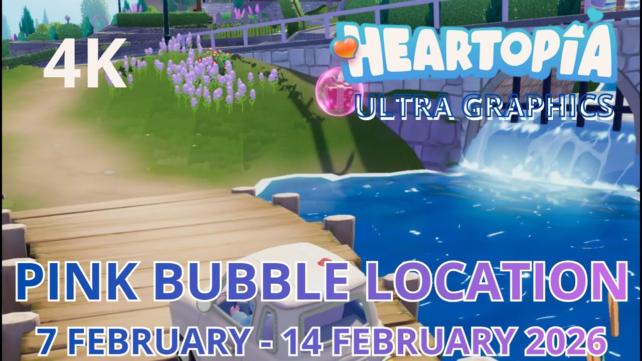 WINTER FROST SEASON WEEK 2 | HEARTOPIA | Pink Bubble Location WEEKLY 07 February - 14 February 2026