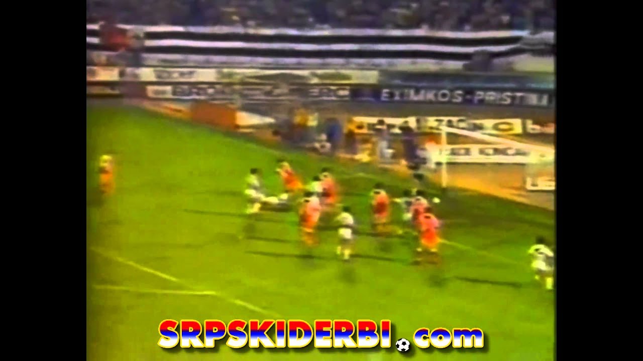 81. Veciti Derbi / Partizan - Crvena Zvezda 2:3 (06.09.1987)