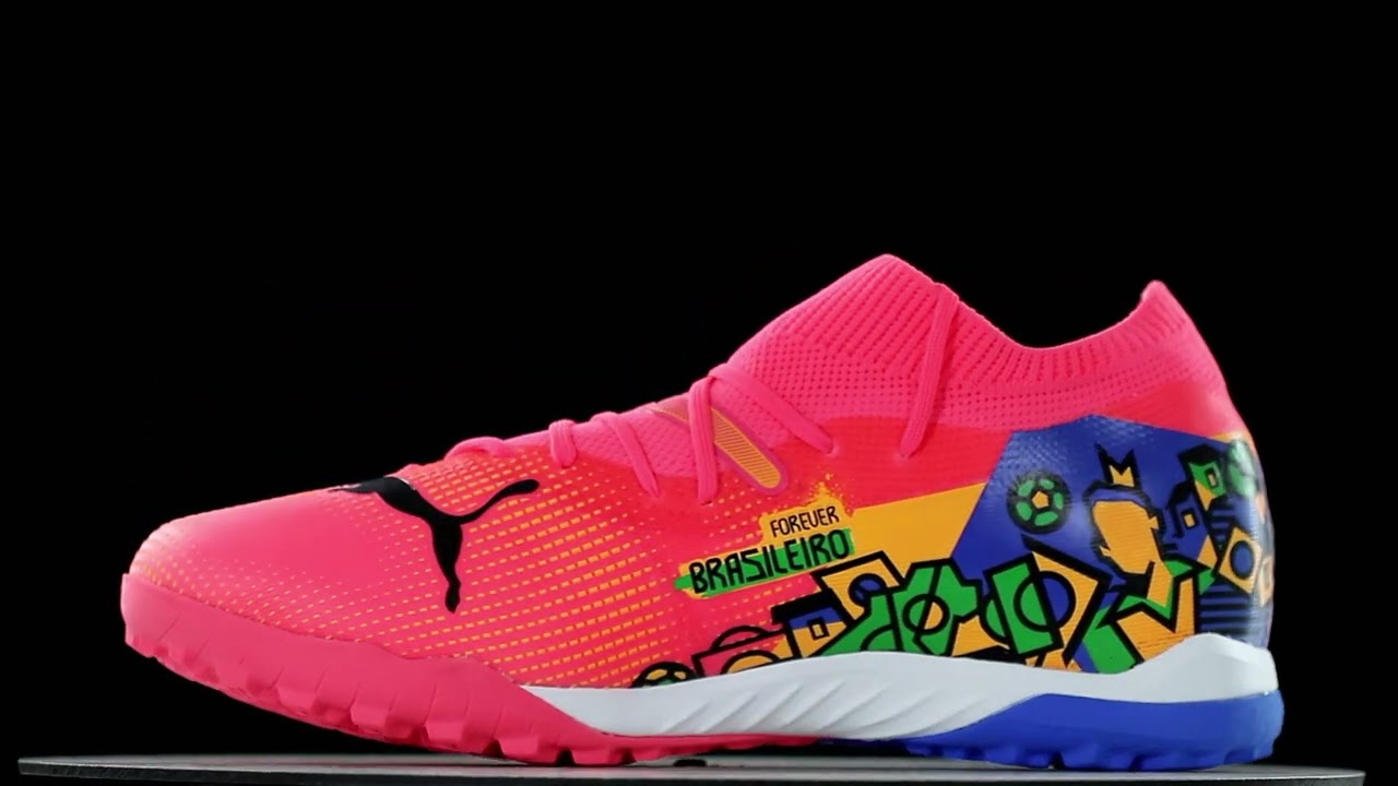 Chuteira Puma Society Future 7 Match NJR TT BDP Rosa