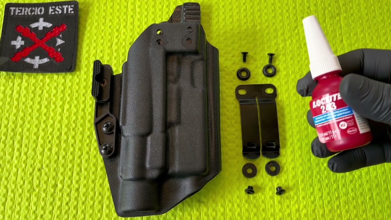 Funda de porte oculto Green Bear Kydex - parte 1
