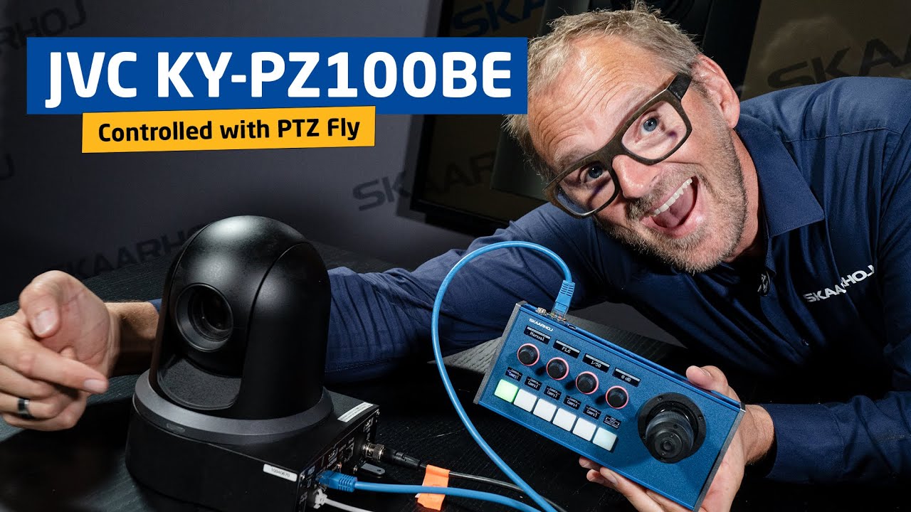 LEGACY - Controlling JVC KY PZ100BE with the PTZ Fly + Tally with Virtual Triggers!