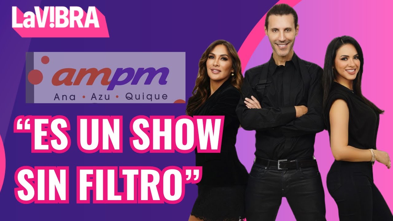 AM PM: Quique Usales, Ana Jurka y Azucena Cierco apuestan por un show auténtico / La Vibra
