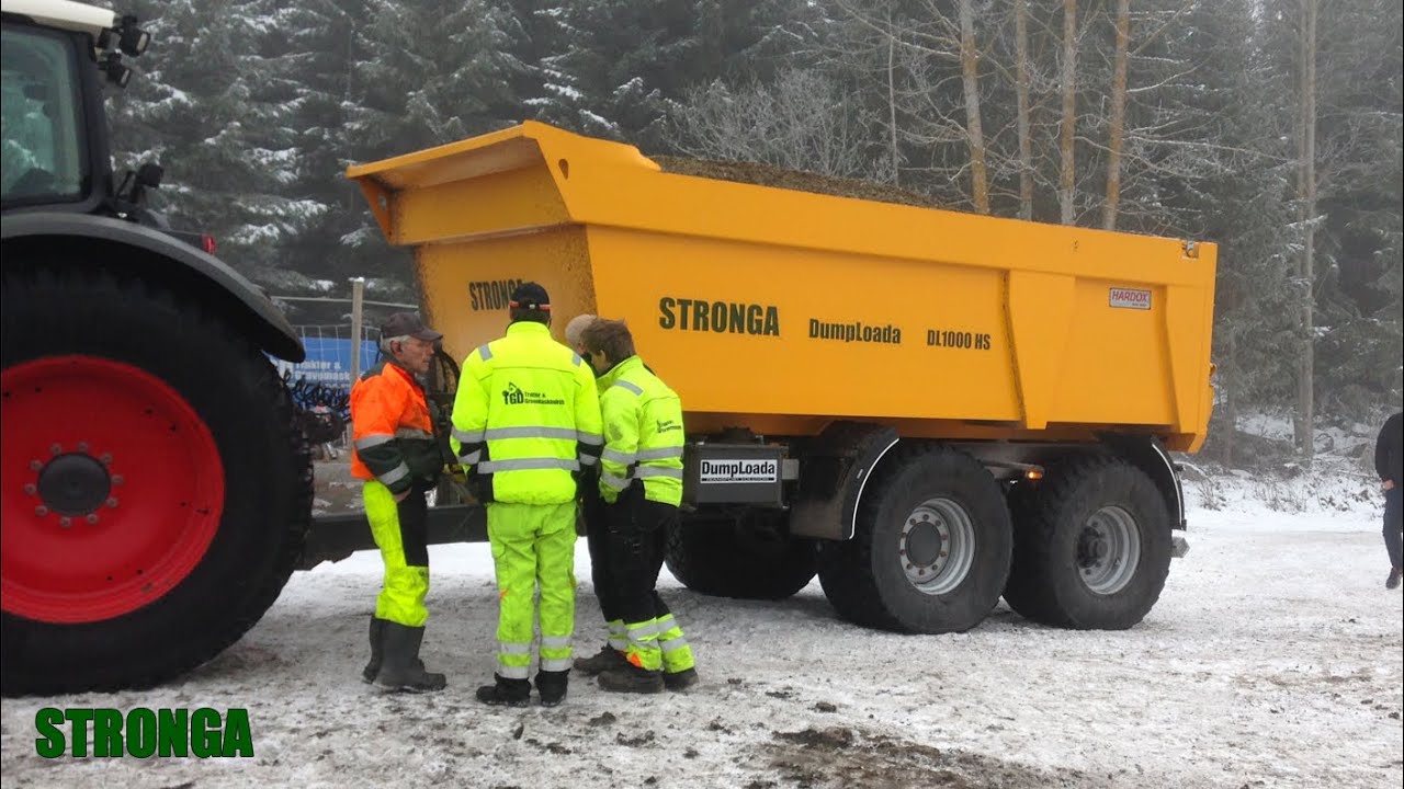 #StrongaInScandinavia &ndash; Traktor & Gravemaskindrift&rsquo;s fleet of Stronga trailers in Frozen Norway