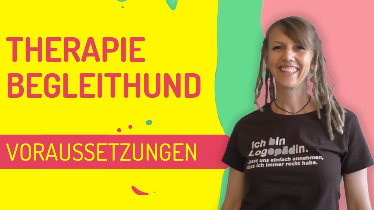 Teil 2 Therapiebegleithund : Die Voraussetzungen