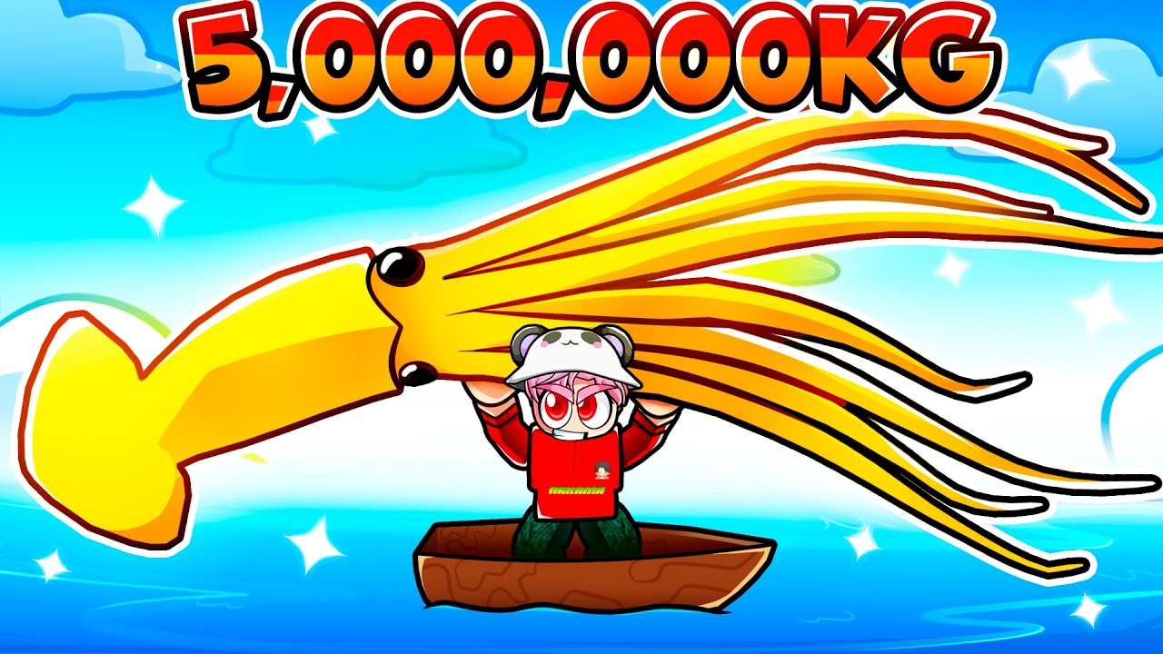 Catching The Mythical COLOSSAL Squid in Fisch