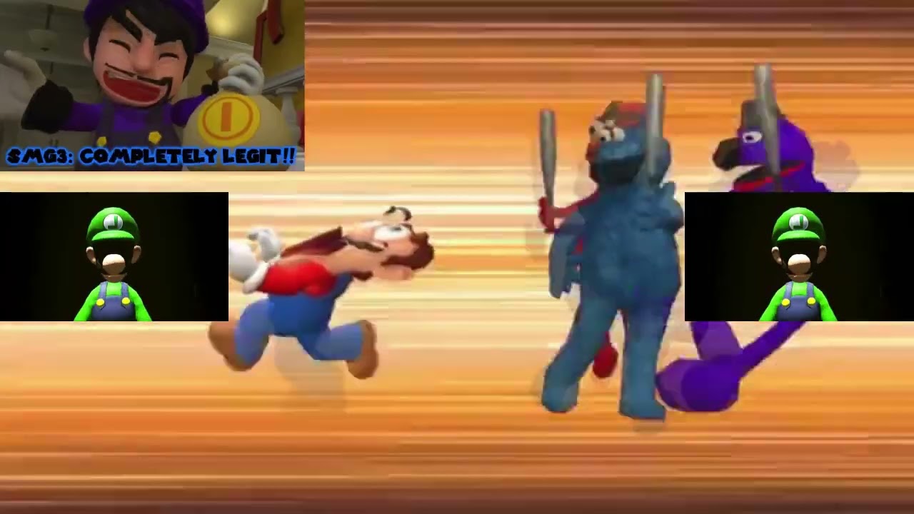 SMG4: Mario Gambles His Life has a Sparta Gamma Remix