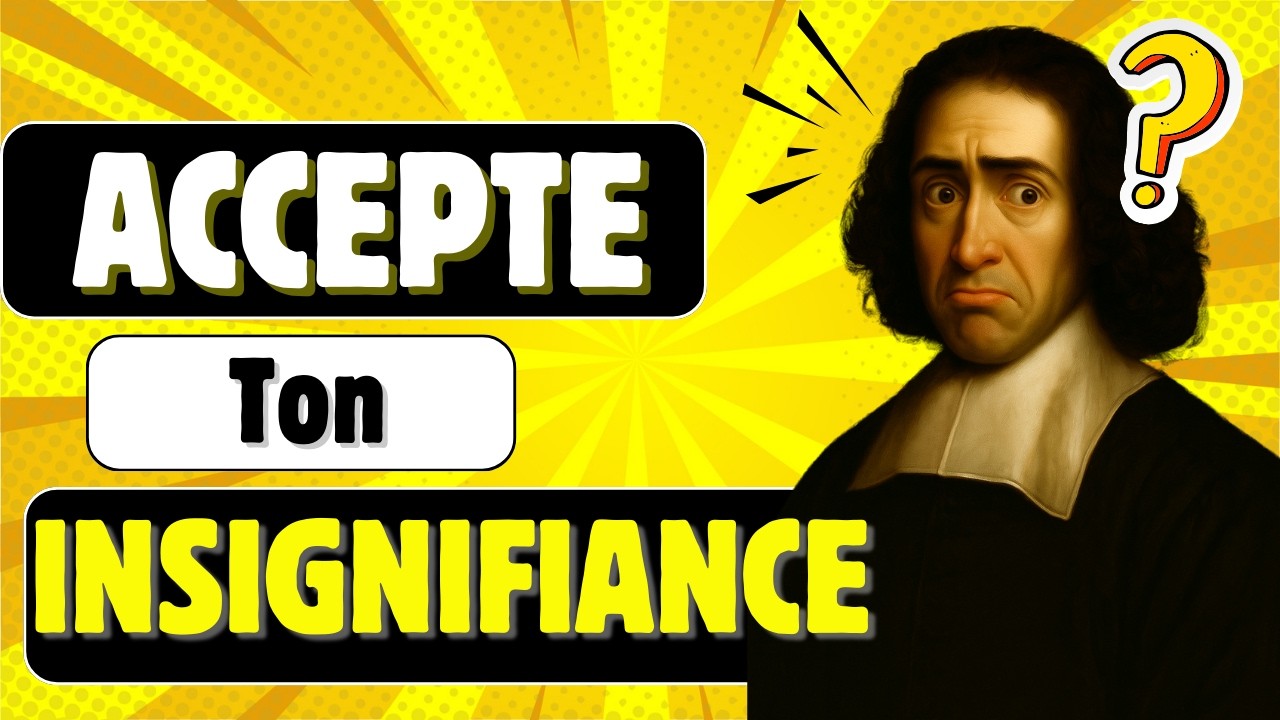 Accepter VOTRE insignifiance est le premier pas vers la liberté – Baruch Spinoza