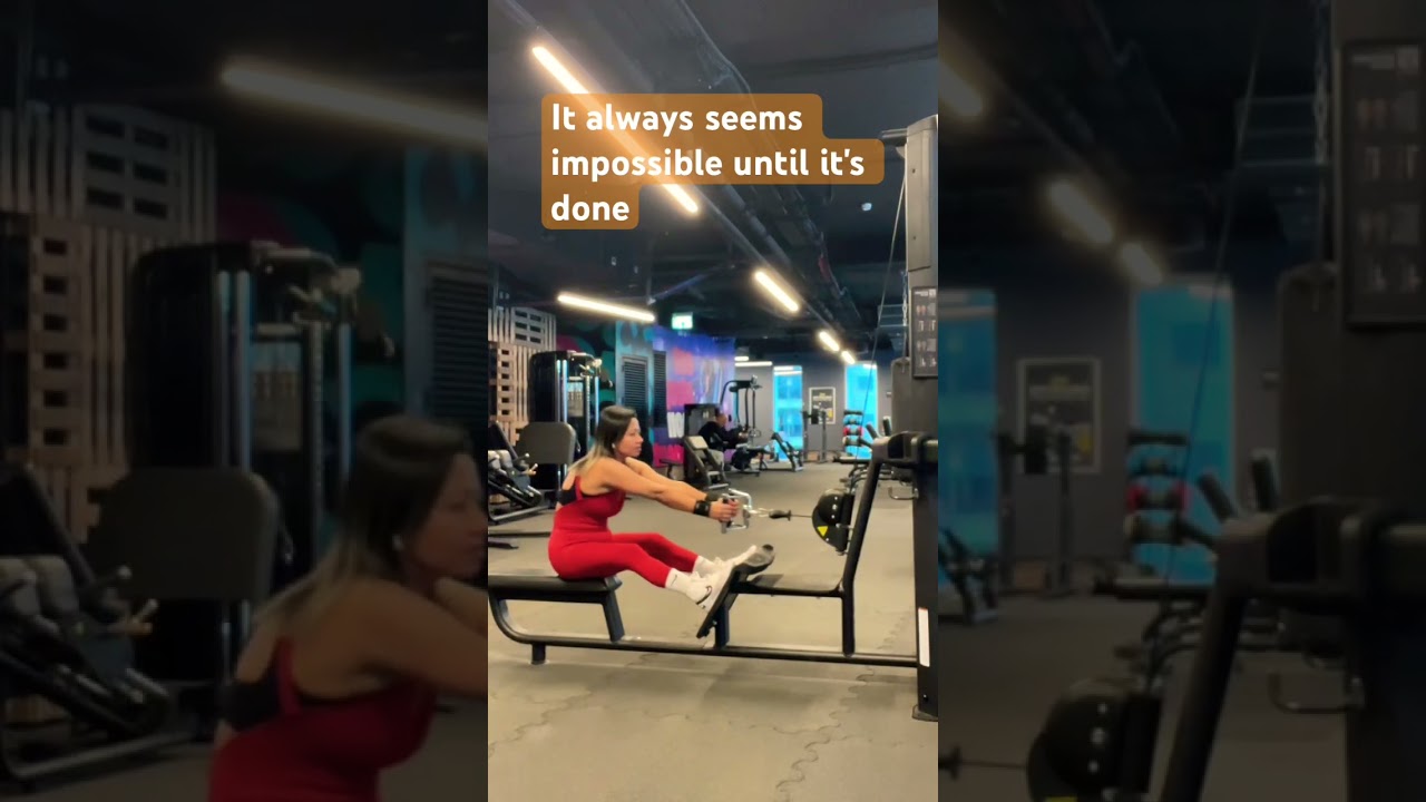 It always seems impossible until it's done ✅ 