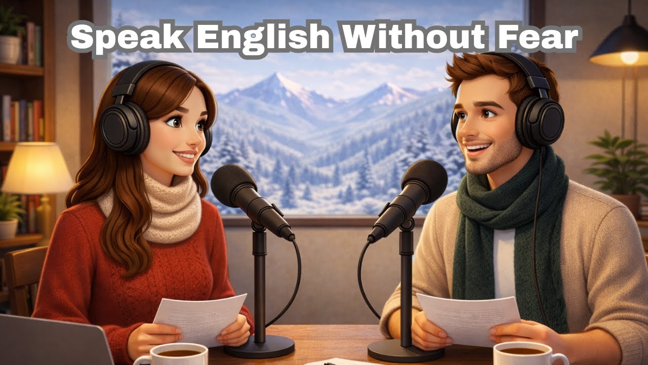 Speaking English Without Fear | English Conversation Practice | Easy English for Beginners | ESL