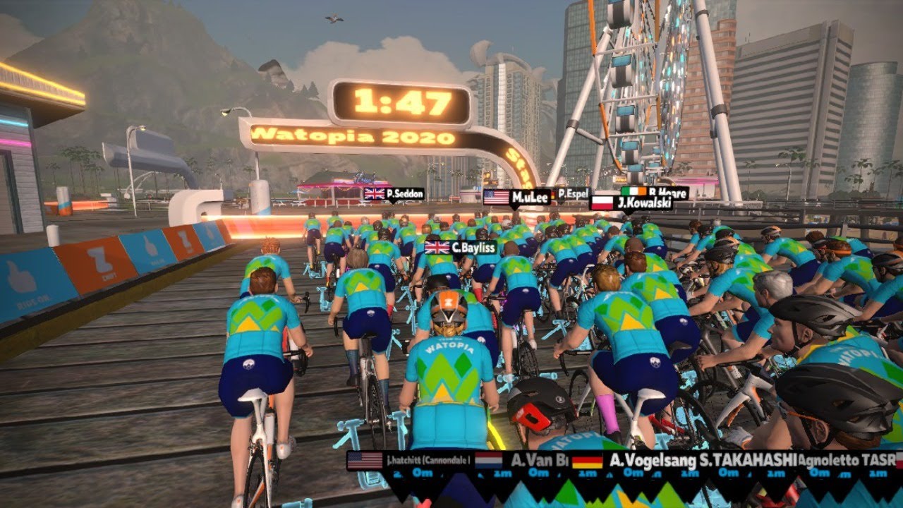 BRAC Zwift Racing League Women's Race 1 2021