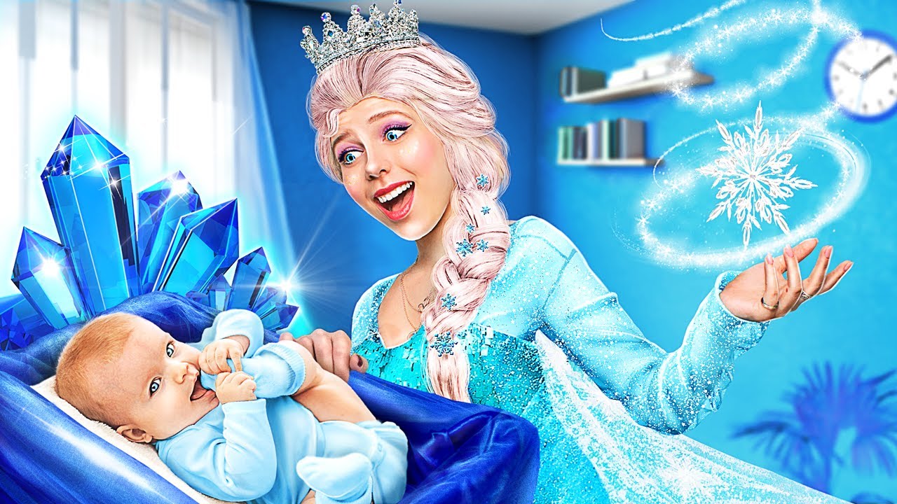 エルサになる方法！アナと雪の女王　究極の変身！
