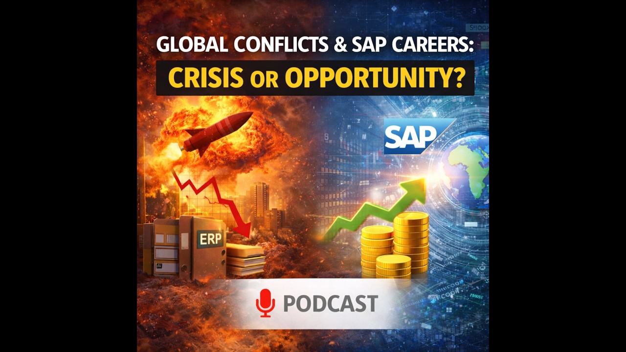 [Podcast] Global Conflicts & The SAP Job Market: What Every Consultant Must Know | upskeeling