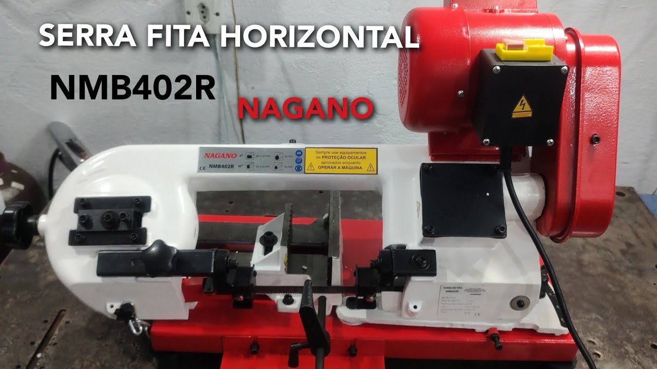 Serra fita horizontal Nagano mod NMB402R