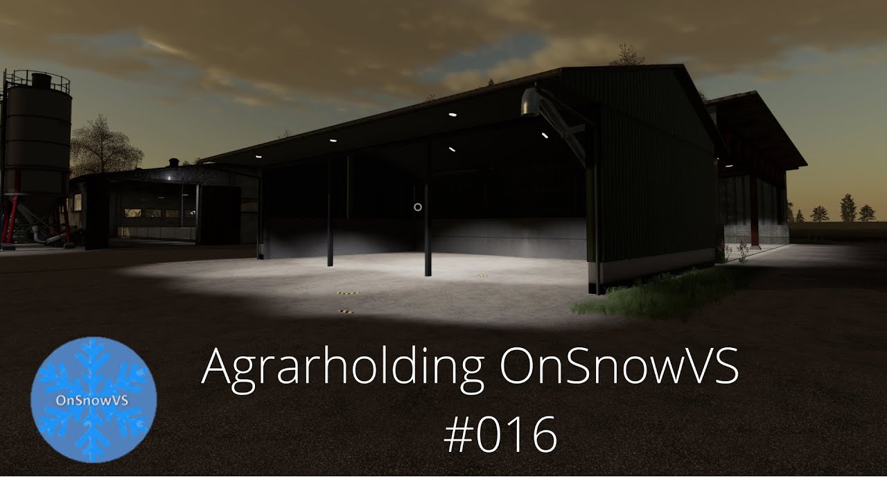 LS19 - NF-Marsch - Agrarholding OnSnowVS - Produktionsversorgung + Neues Strohballenlager  #016