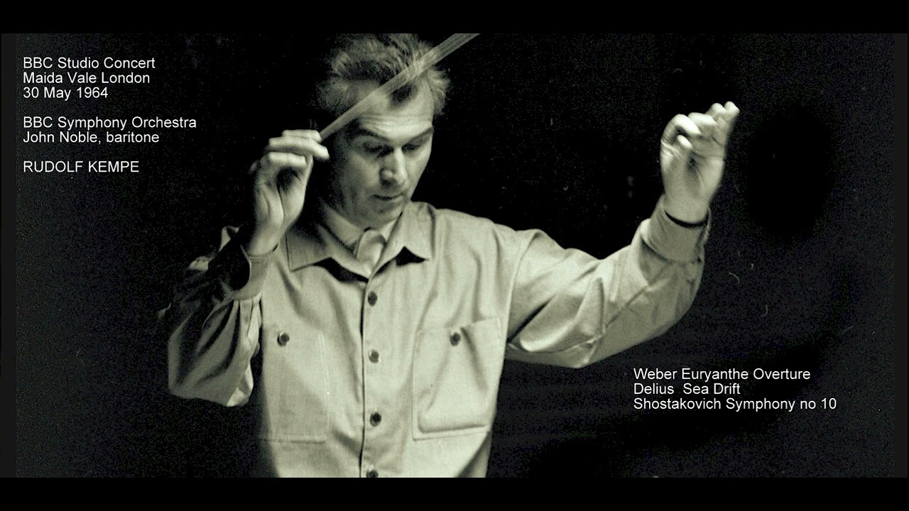 Kempe BBC Concert 1964 Weber Delius DSCH