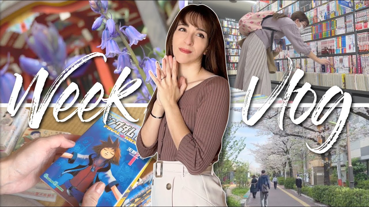 Week Vlog April 🌸 Ein kurzes Hanami und Reisevorbereitungen