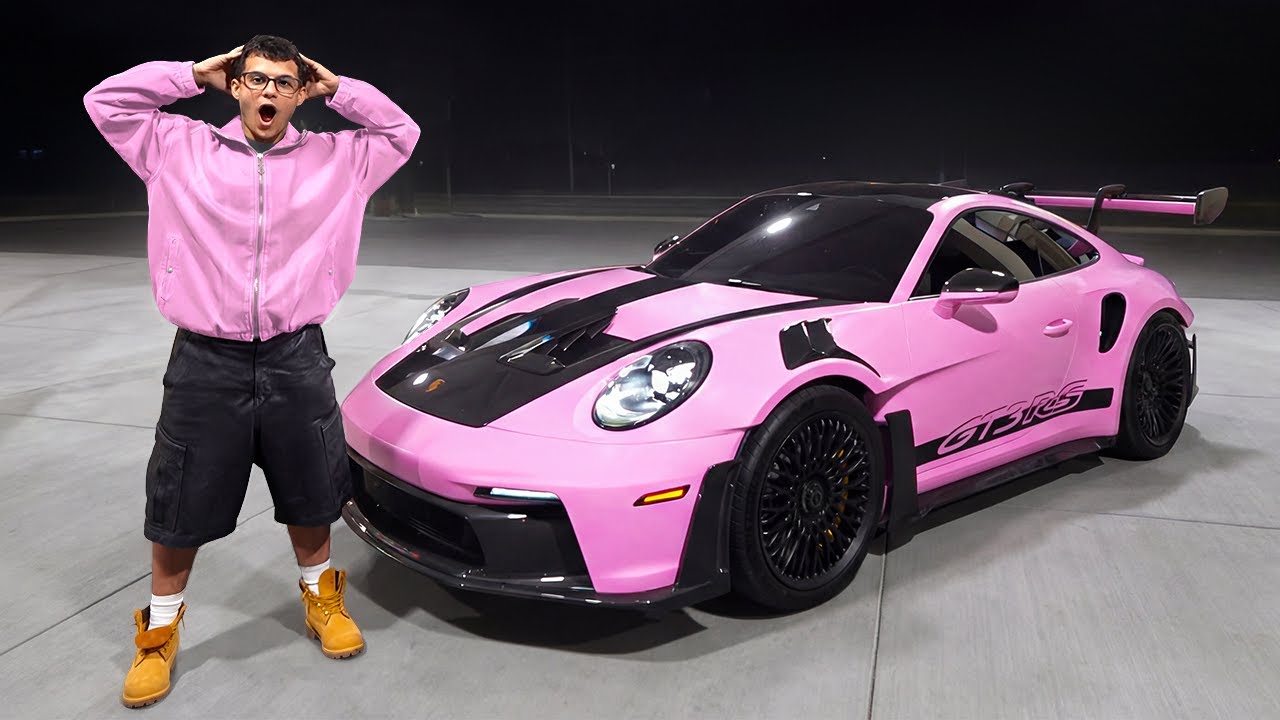 MY NEW CUSTOM $500,000 PORSCHE GT3RS!