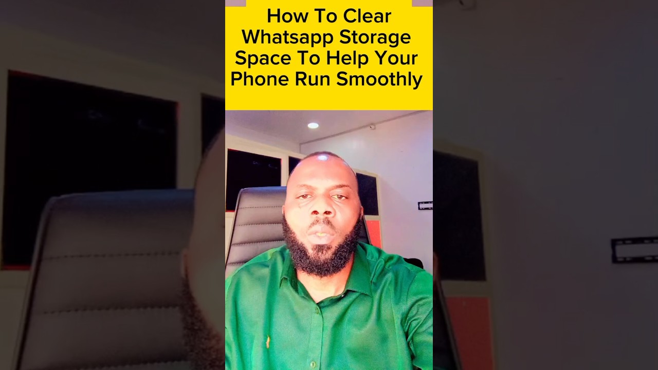 How to clear your Whatsapp storage Space step-by-step | Charles InfoDesk