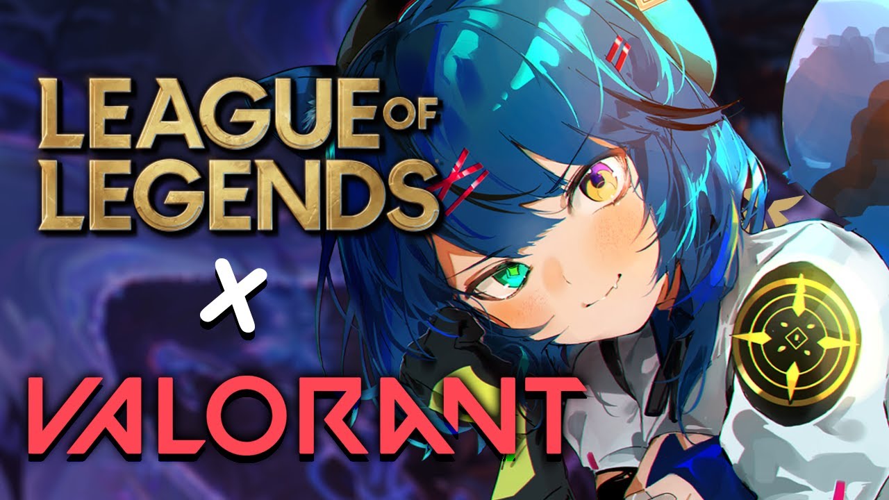 she's addicted to riot games !! save her !!! | League x Valorant🌲🔫